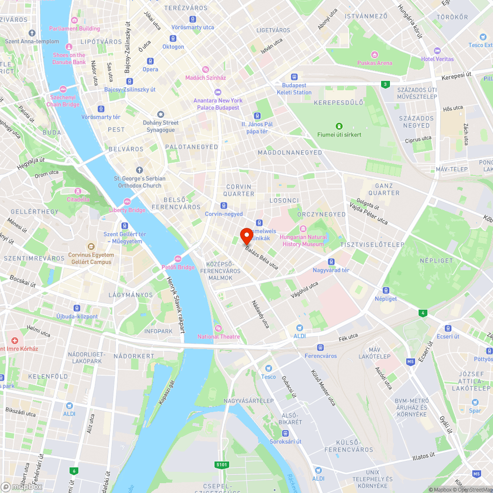 Embermagasságú gaz/parlagfű a kerület szívében bejelentés helye