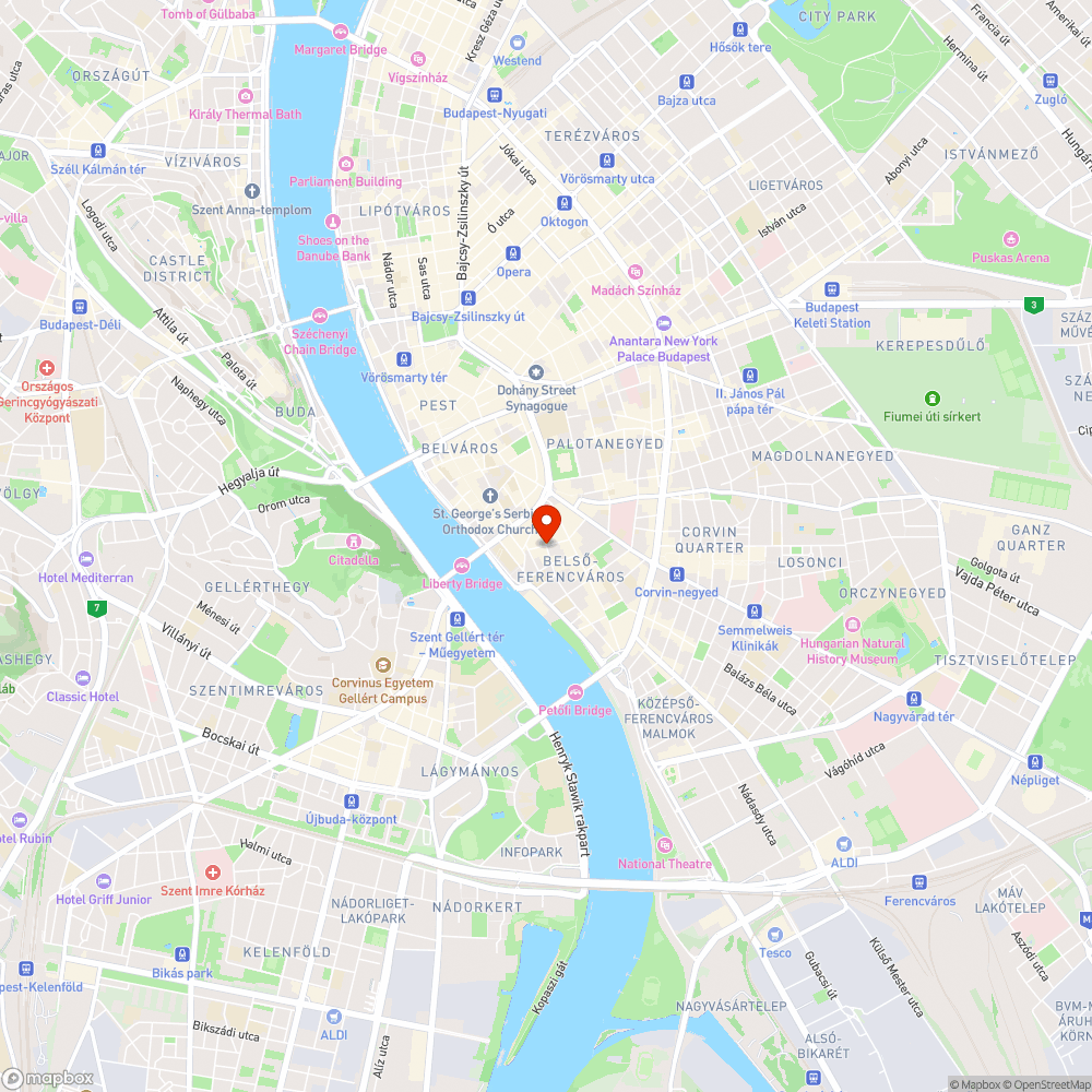 Lónyay - Erkel sarok bejelentés helye