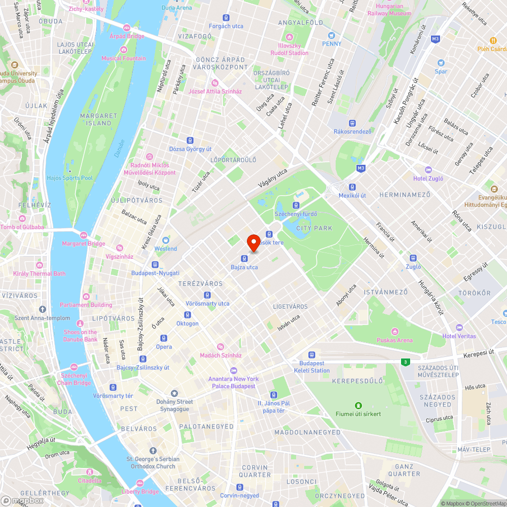 Kátyú a Munkácsy Mihály utcában bejelentés helye