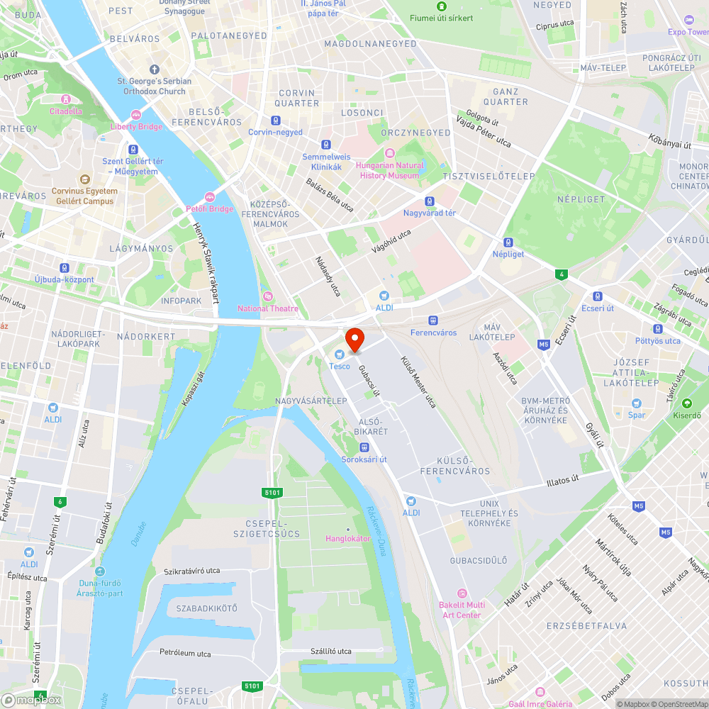 Koppány utca egyenes áthaladás bejelentés helye