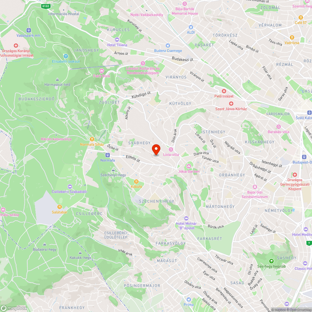 Járhatatlan járda bejelentés helye