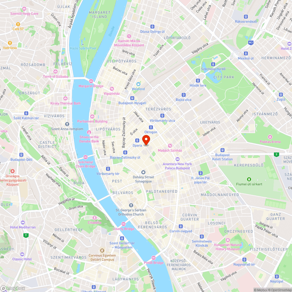 kátyú a Király utcában bejelentés helye