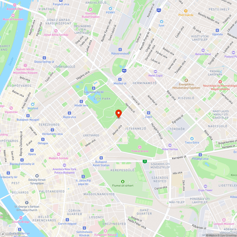 Életveszélyes zebra bejelentés helye