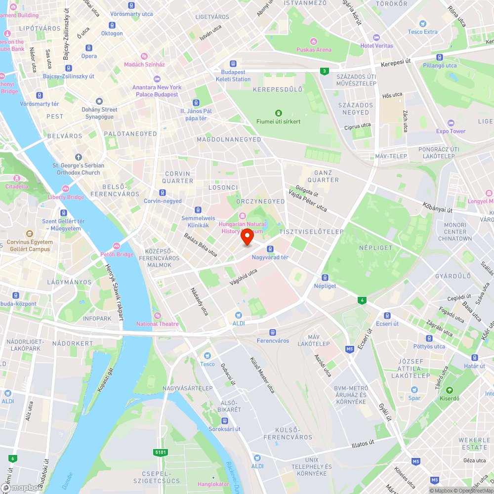 Szemétlerakás bejelentés helye