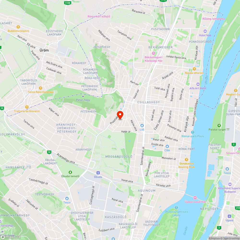 Kutyakaka lépten nyomon #2 bejelentés helye