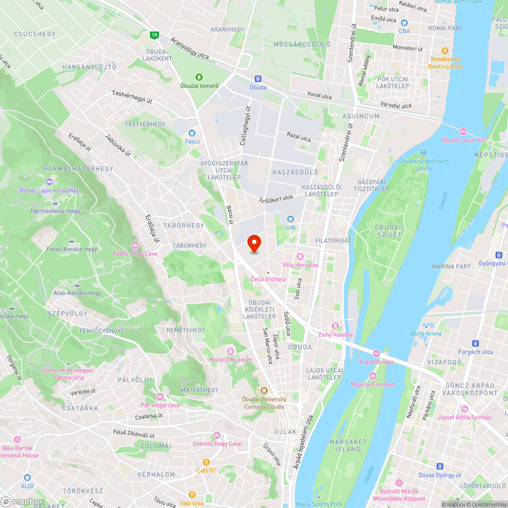 Hunor utca átalakítása bejelentés helye