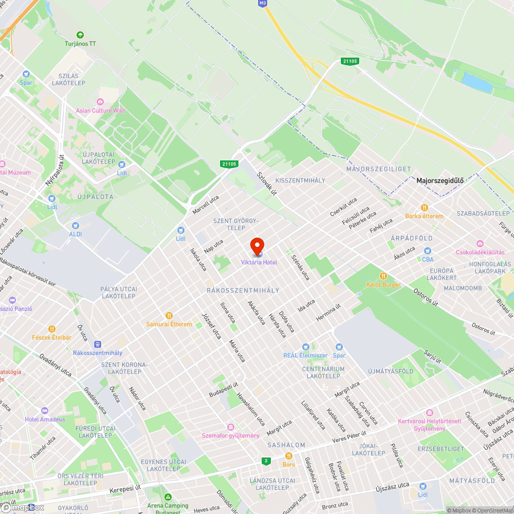 Csömöri út bejelentés helye