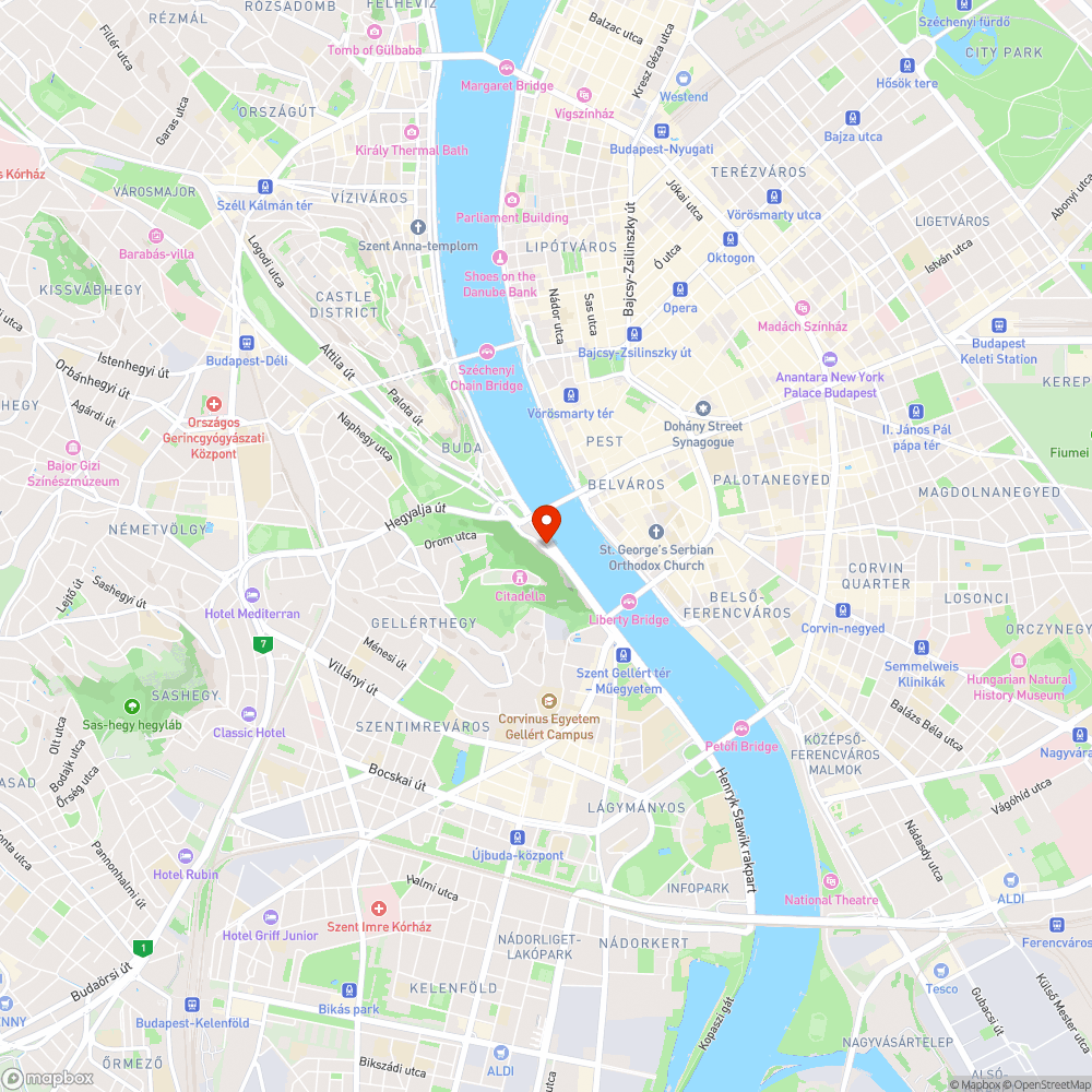 Összefirkált épület bejelentés helye