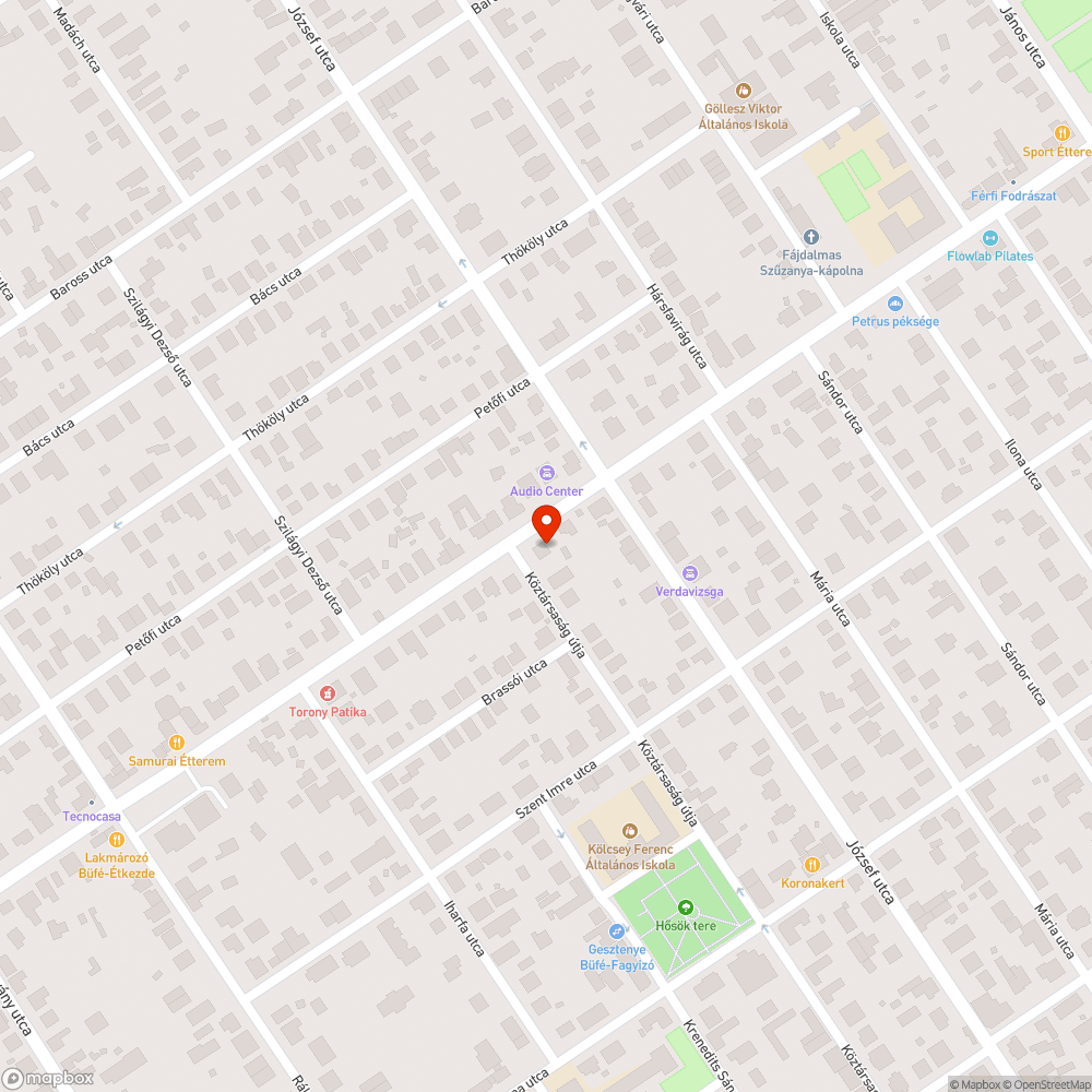 Szabálytalan parkolás bejelentés helye