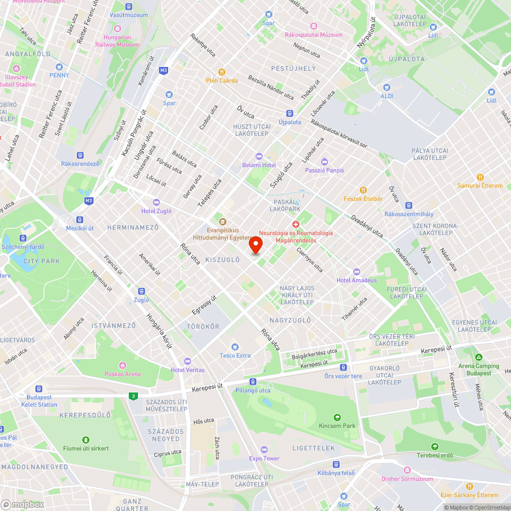 Balesetveszélyes kátyú bejelentés helye