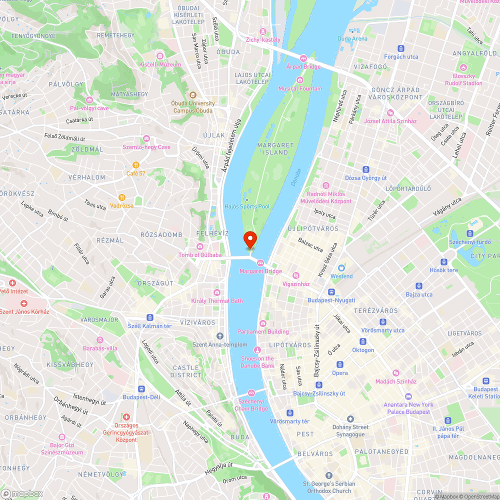 futó pálya a Margit szigeten bejelentés helye