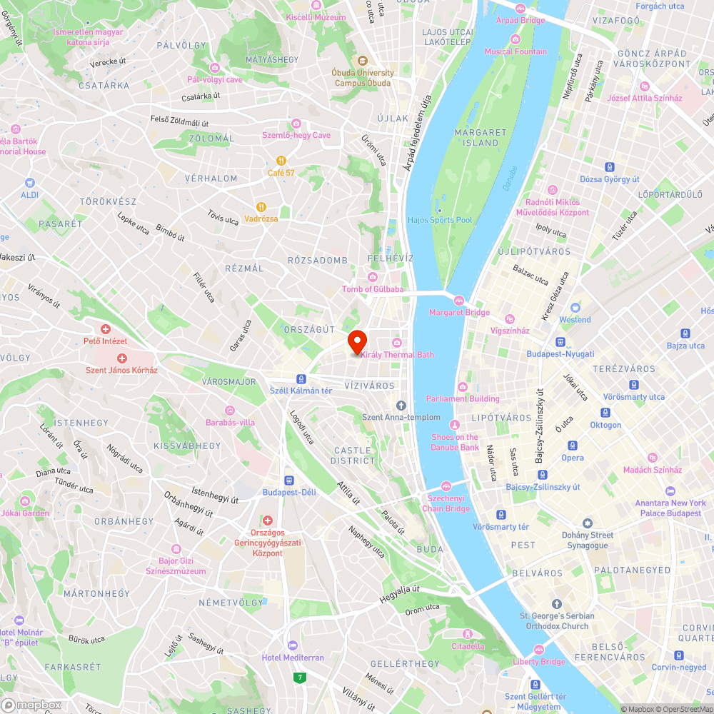 Útban lévő postaláda bejelentés helye