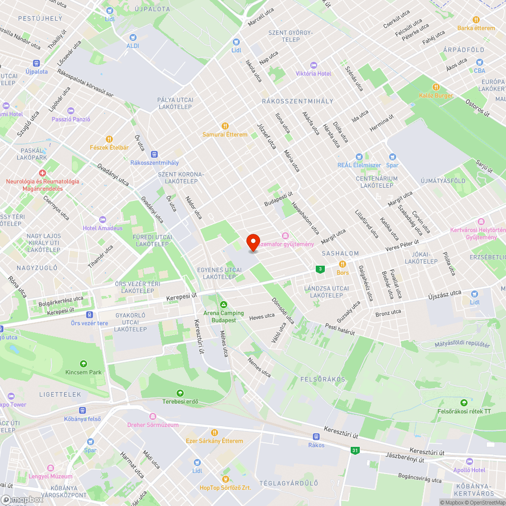 forgalom lassító virágos láda hiánya bejelentés helye