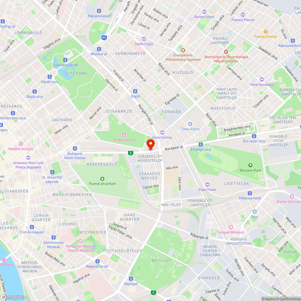 Rossz állapotú lépcső bejelentés helye