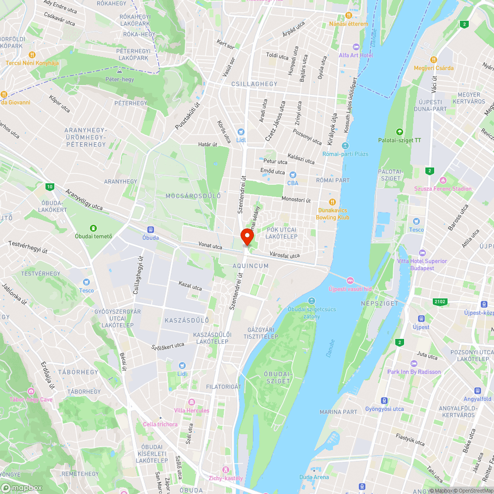 Szarvashiba a Pók utcáról kifelé bejelentés helye