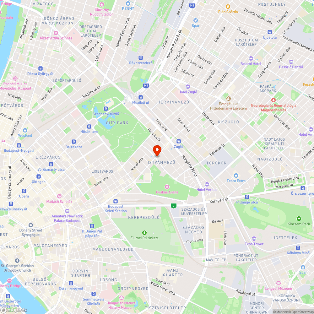 Buszmegálló előbbre helyezése bejelentés helye