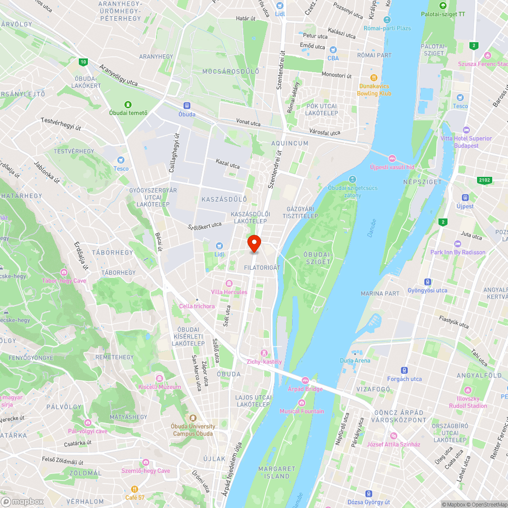 Útra lógó fák a Szentendrei úton bejelentés helye