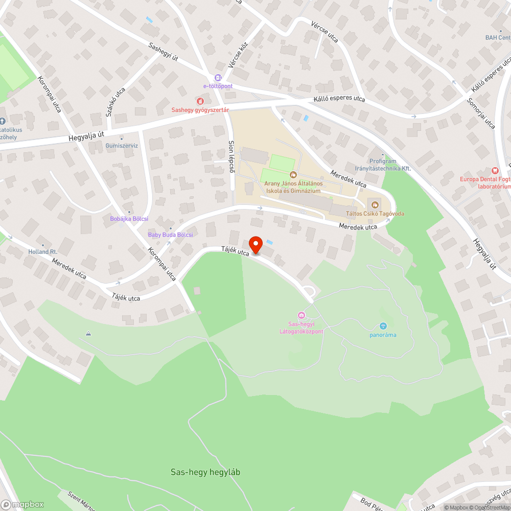 Tájék utcai állapotok - újra bejelentés helye