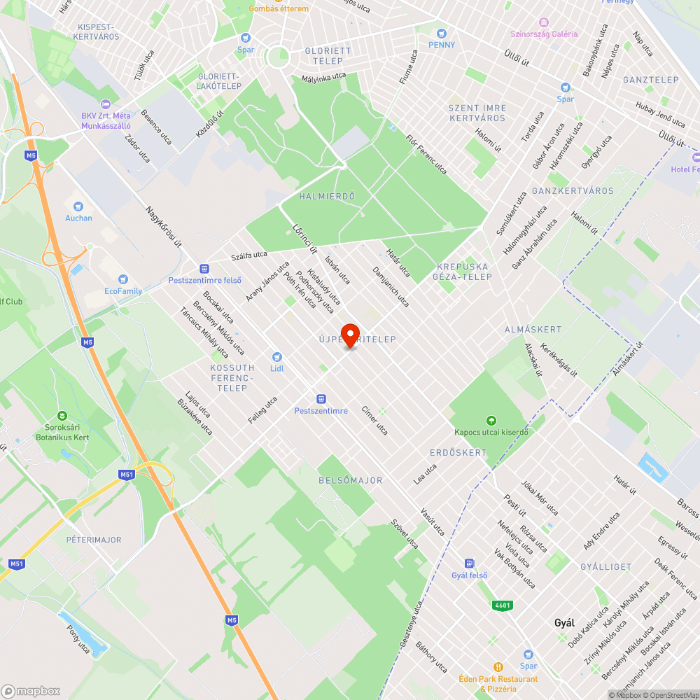 Járdát elfoglaló bokrok bejelentés helye