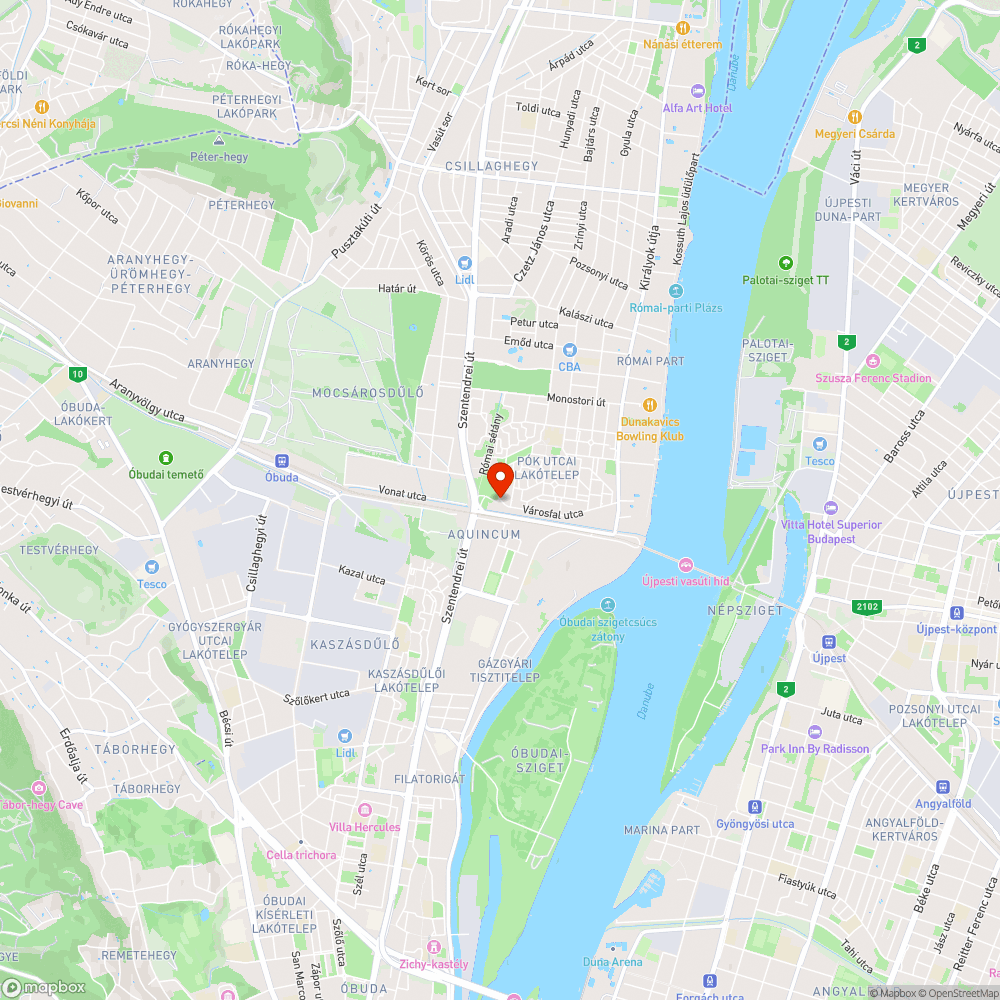 Kátyú bejelentés helye