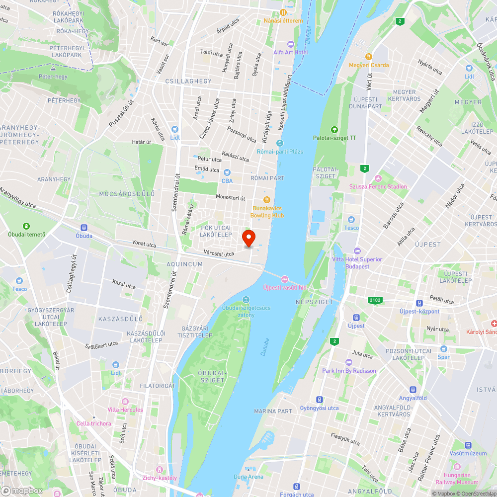 Hiányzó utcanévtábla bejelentés helye