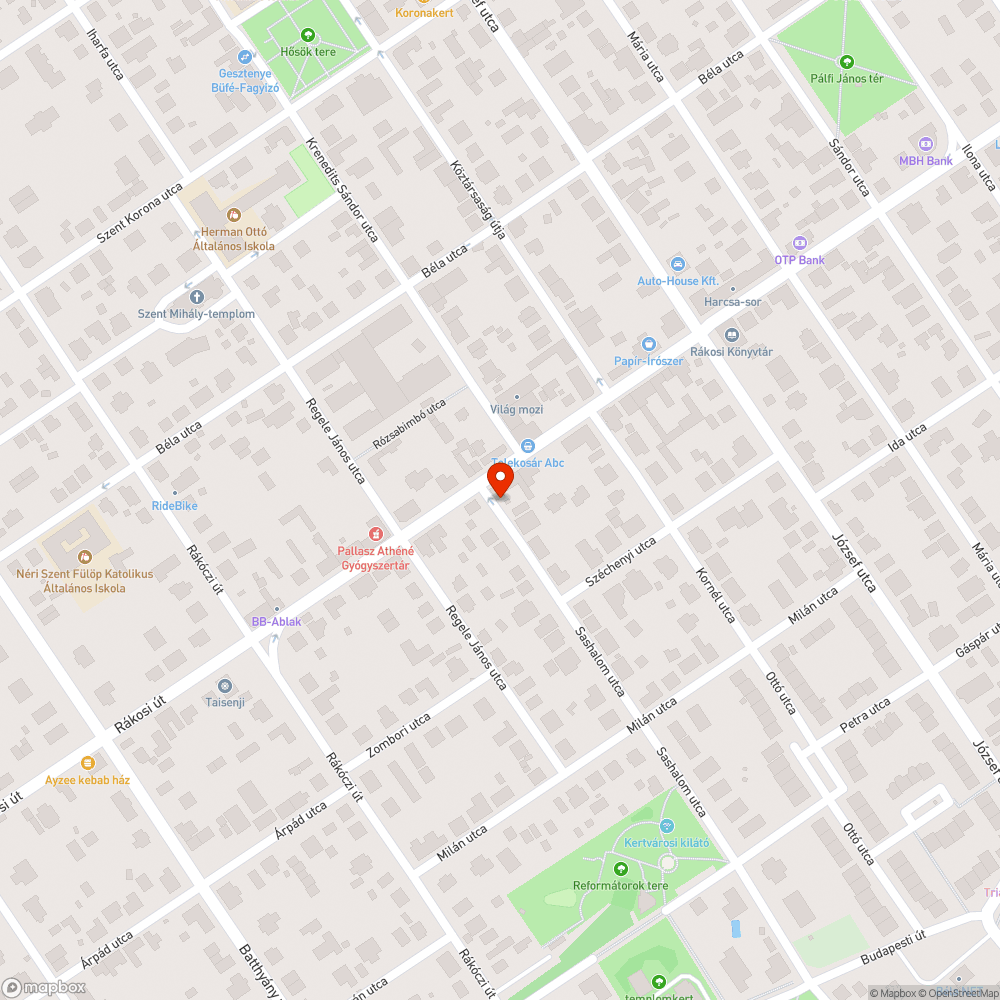 Szabálytalan parkolás bejelentés helye