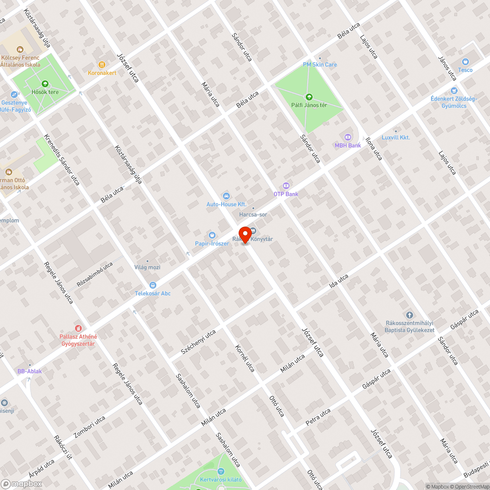 Útburkolati jelek bejelentés helye