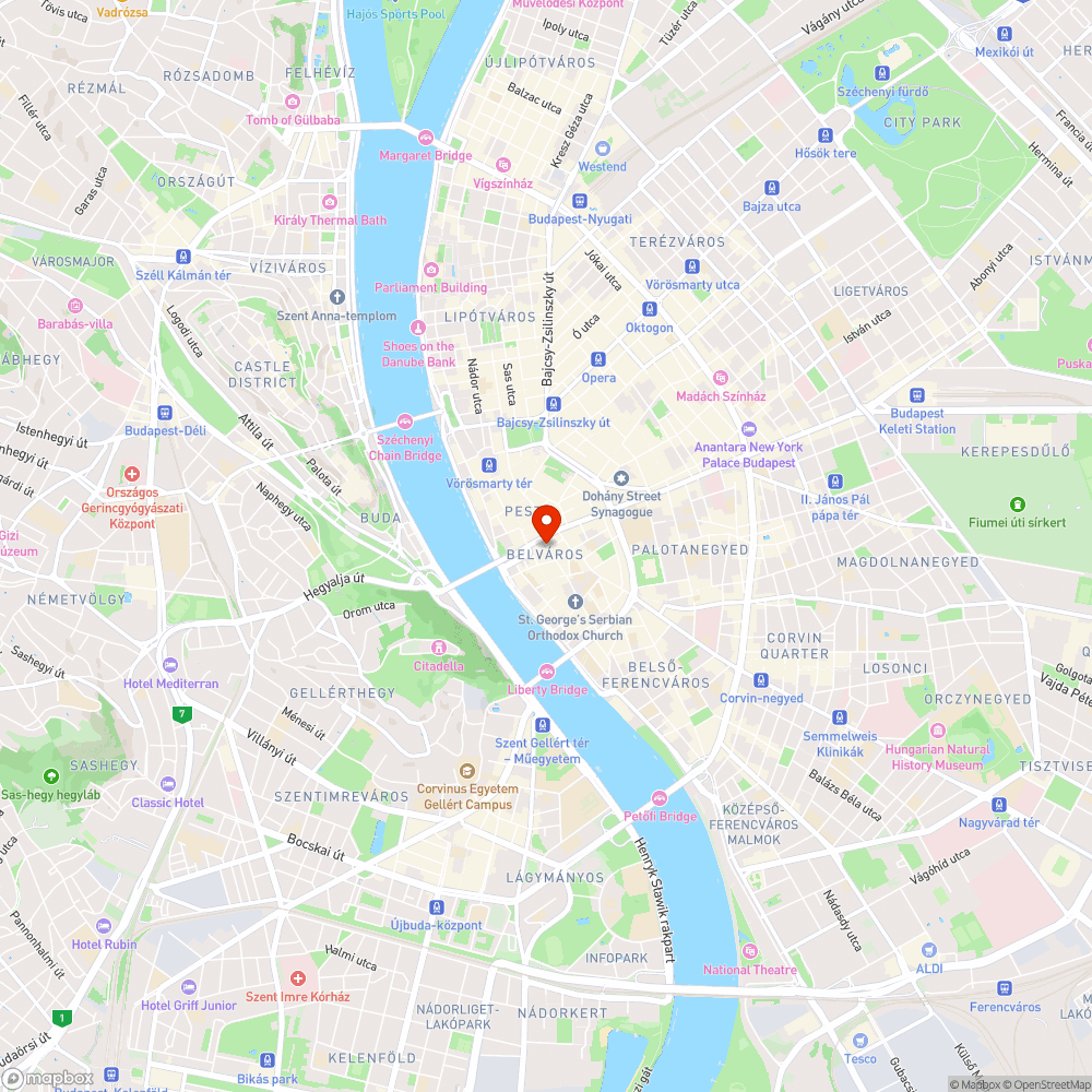 Összefirkált Veres Pálné szobor bejelentés helye