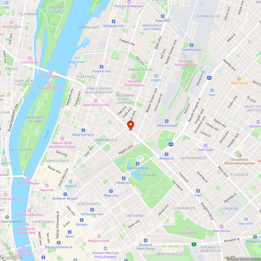 1-es villamos a Lehel utca ideiglenes megálló bejelentés helye