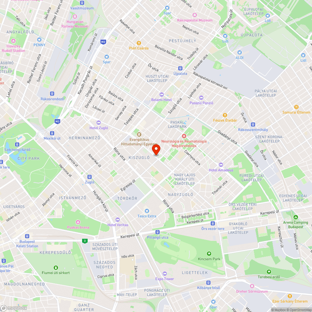 Használhatatlan "parkoló" bejelentés helye