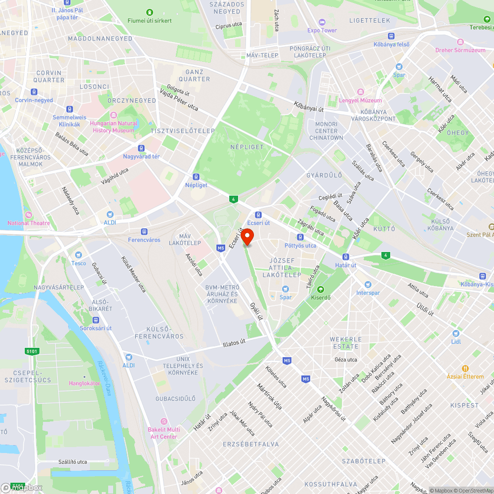 Félbemaradt útjavítás az Epreserdő utcában bejelentés helye