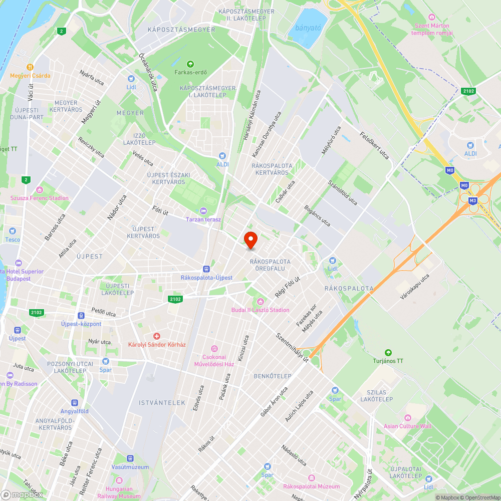 Kátyús akna a járdán bejelentés helye