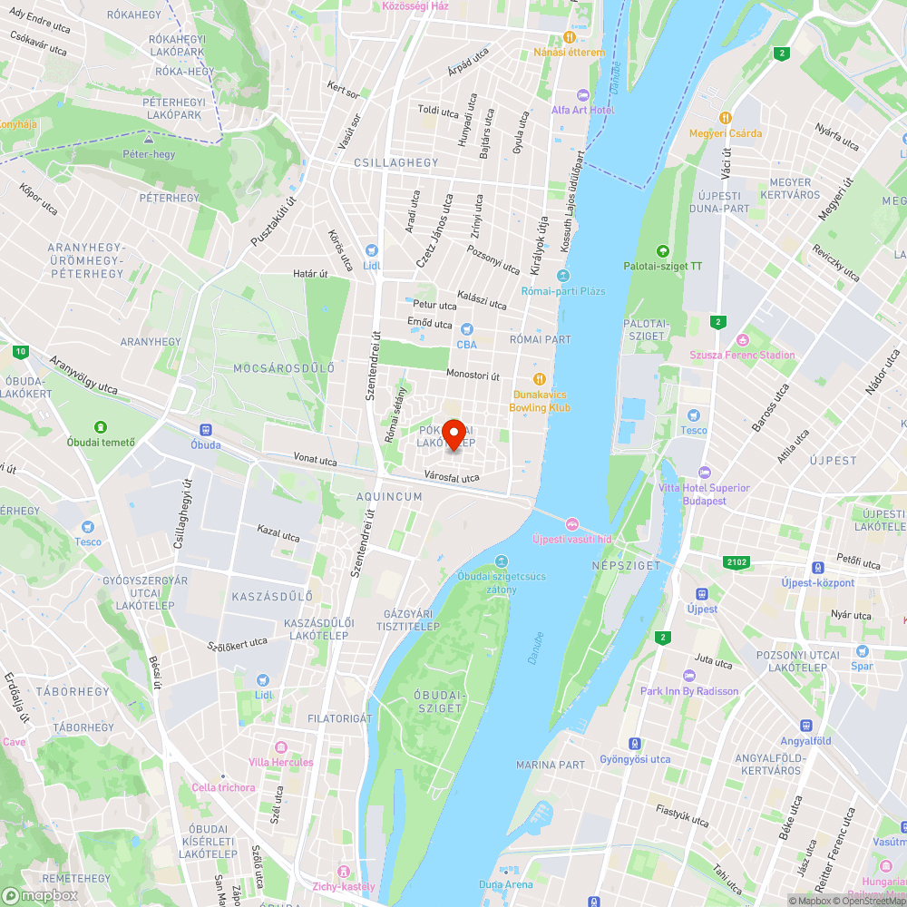 Hiányzó utcanévtábla bejelentés helye