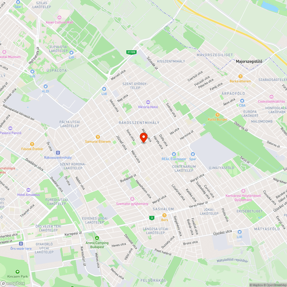 Tilosban való parkolás bejelentés helye