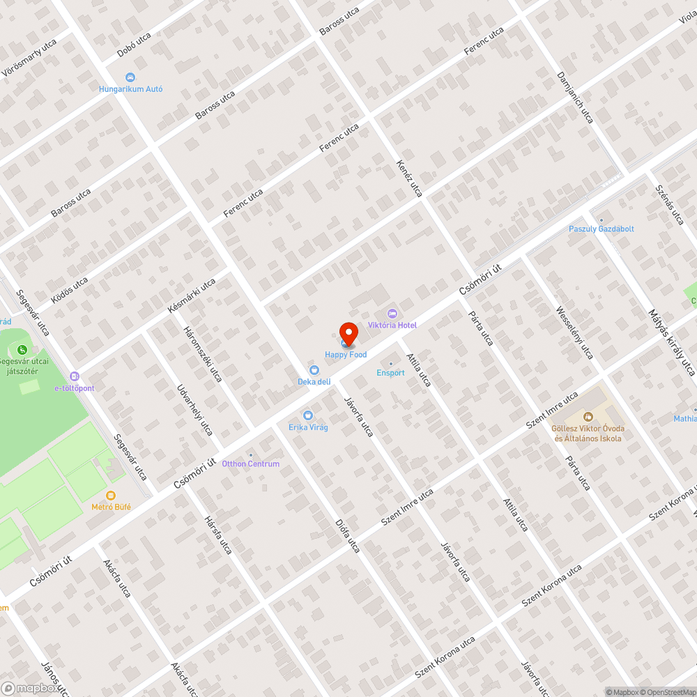 Szabálytalan parkolás bejelentés helye