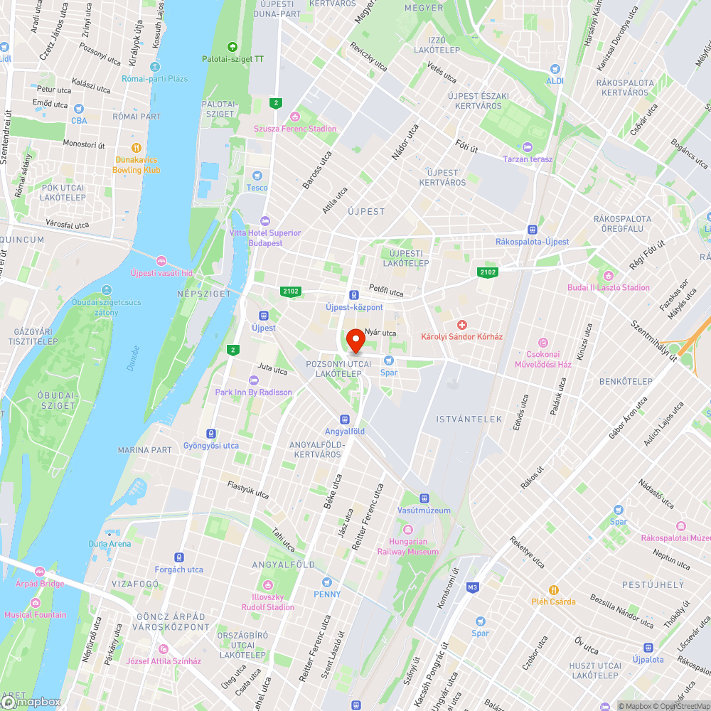 Eldugult csatorna bejelentés helye