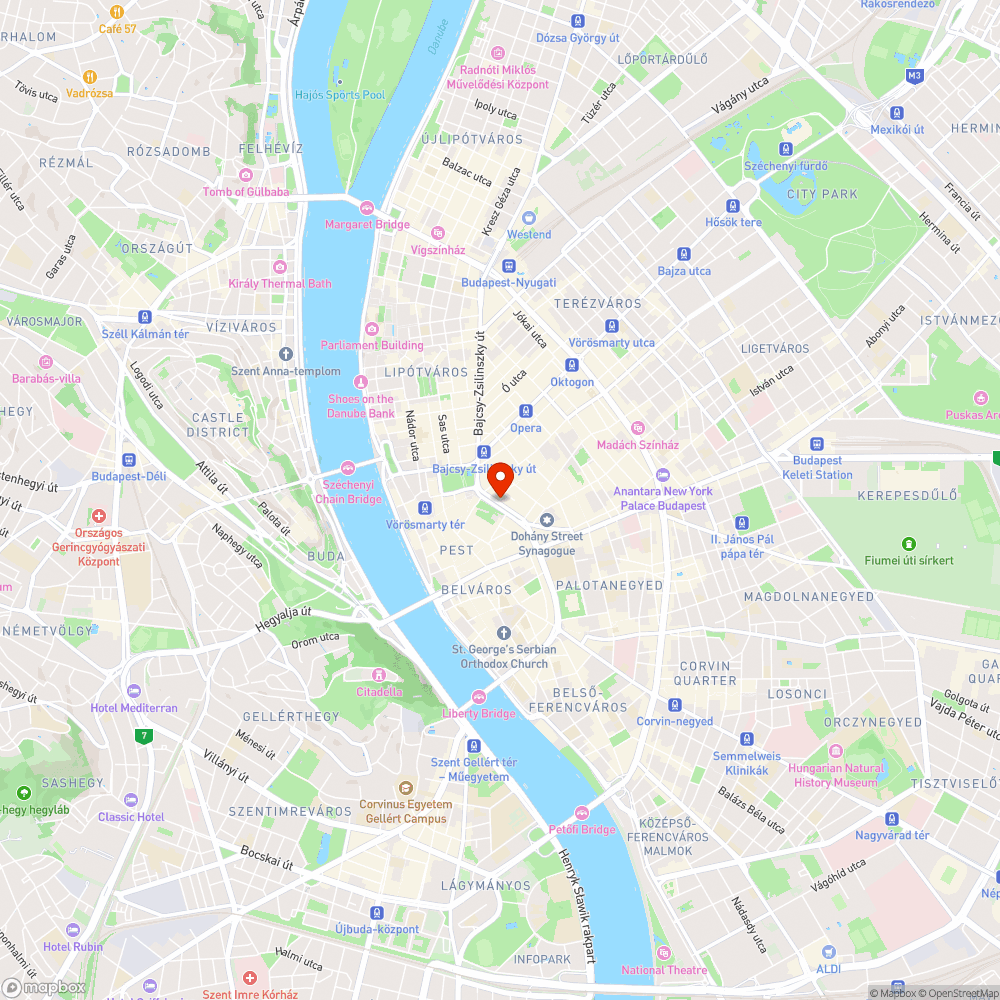 Madách téri P bringatárolók nincsenek rögzítve bejelentés helye