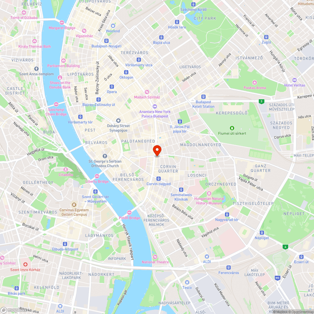 Rakodási területen parkoló Taxik bejelentés helye