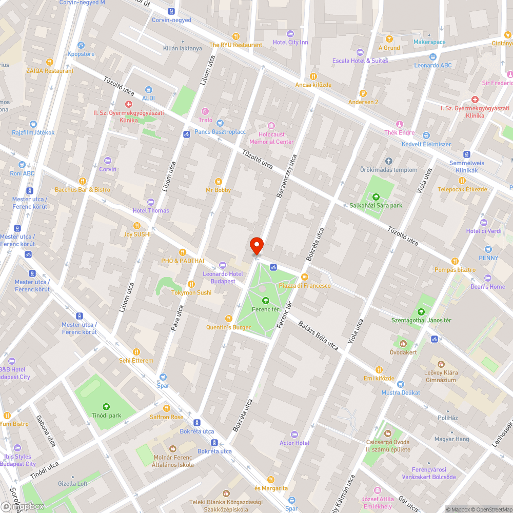 Matricák a térelválasztó oszlopokon bejelentés helye