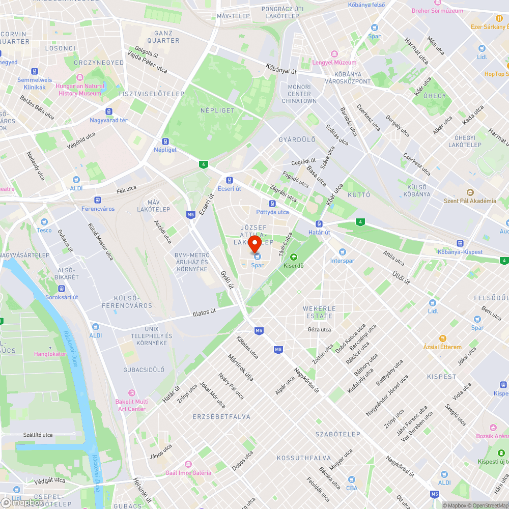 Veszélyes aknafedél bejelentés helye