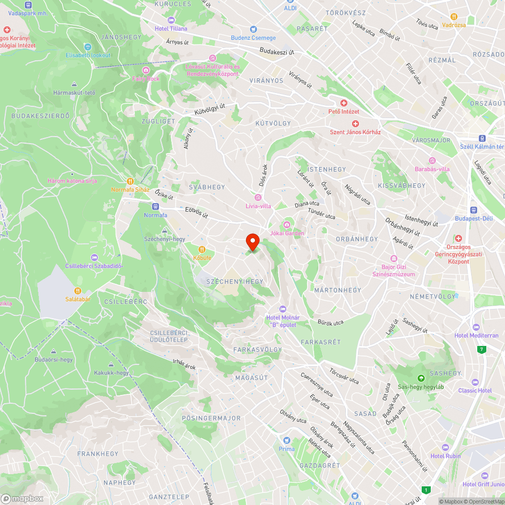 Emlékmű pad bejelentés helye