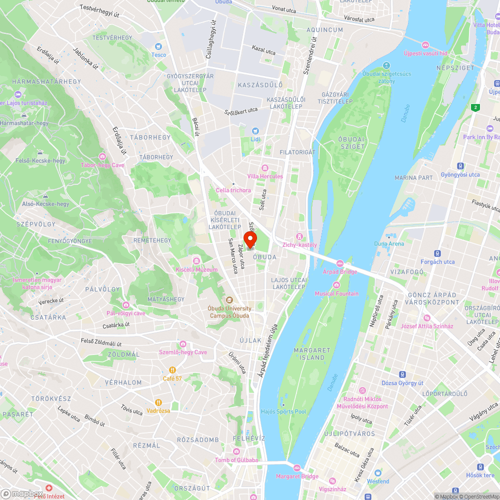 Járdahiba bejelentés helye