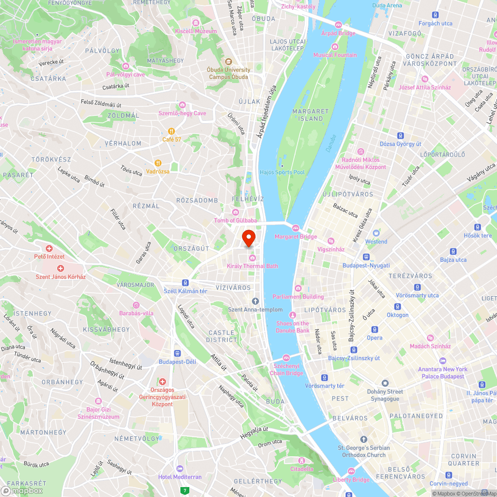 Bem József kátyúi bejelentés helye