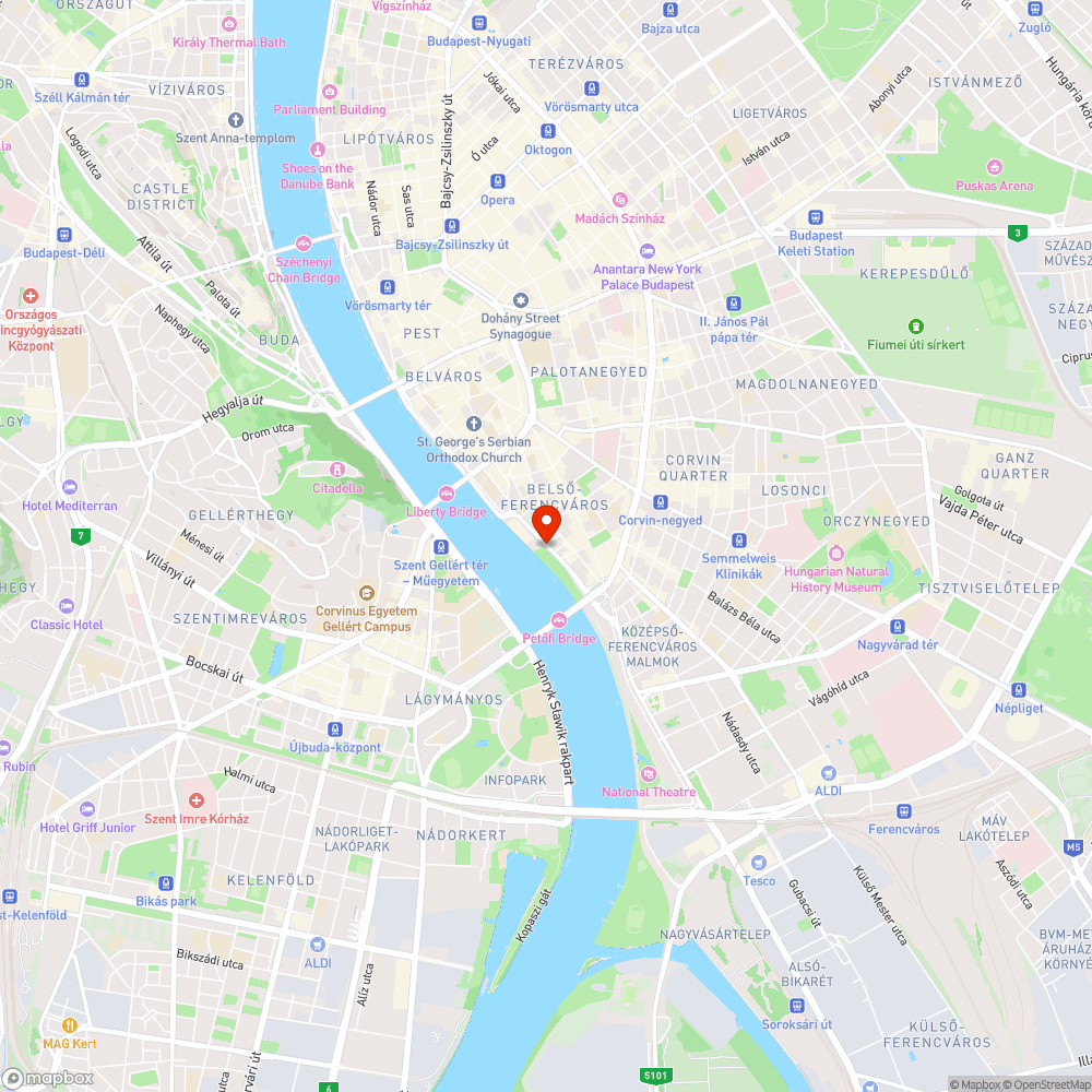 Tócsa a Zsil utcai villamosmegállóban bejelentés helye