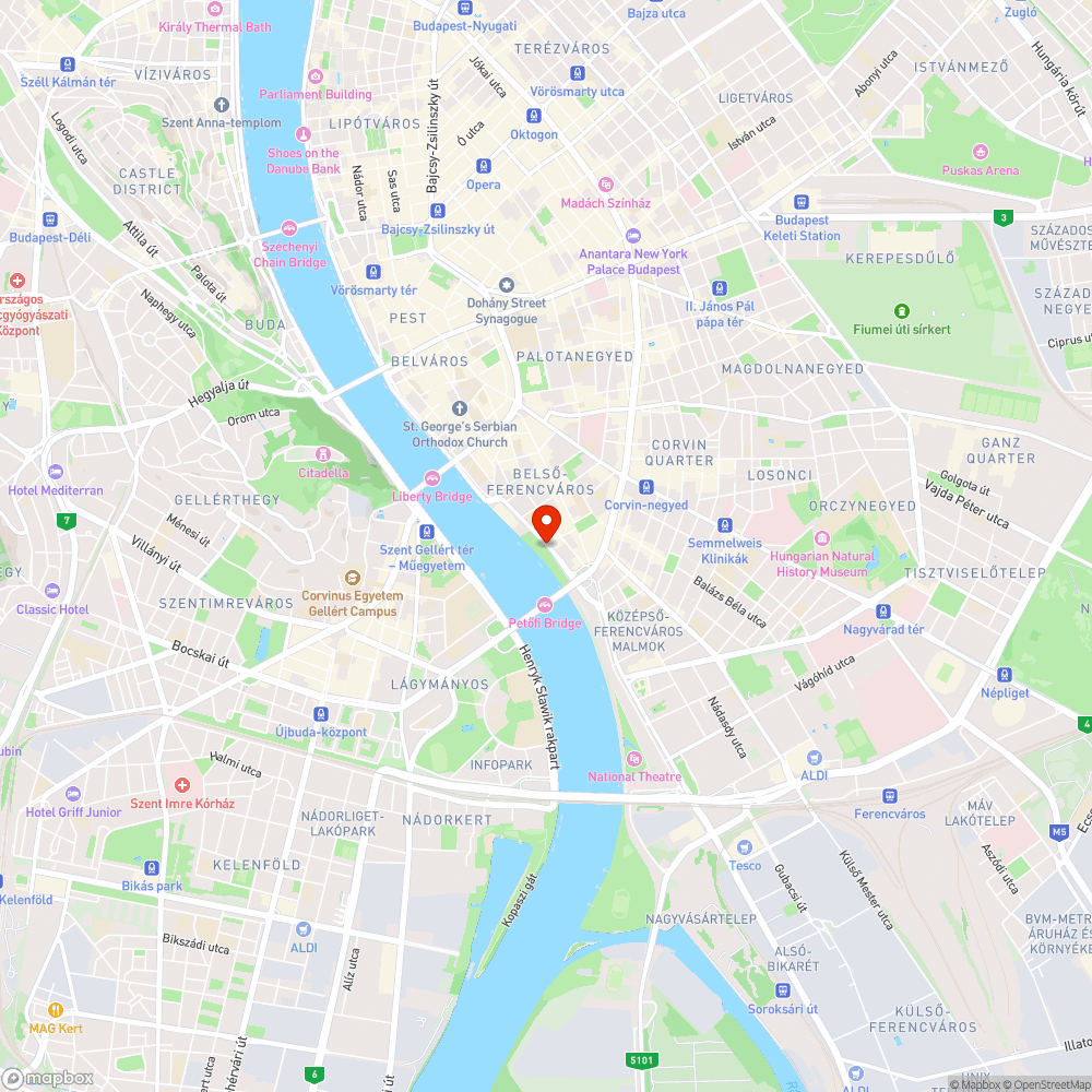 Veszélyes gyalogátkelő bejelentés helye