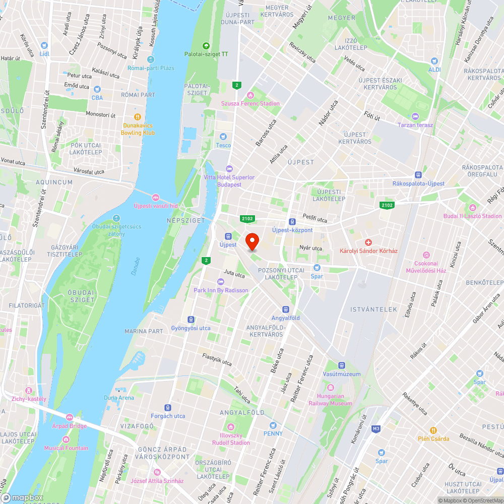 Megcsúszott rézsű bejelentés helye