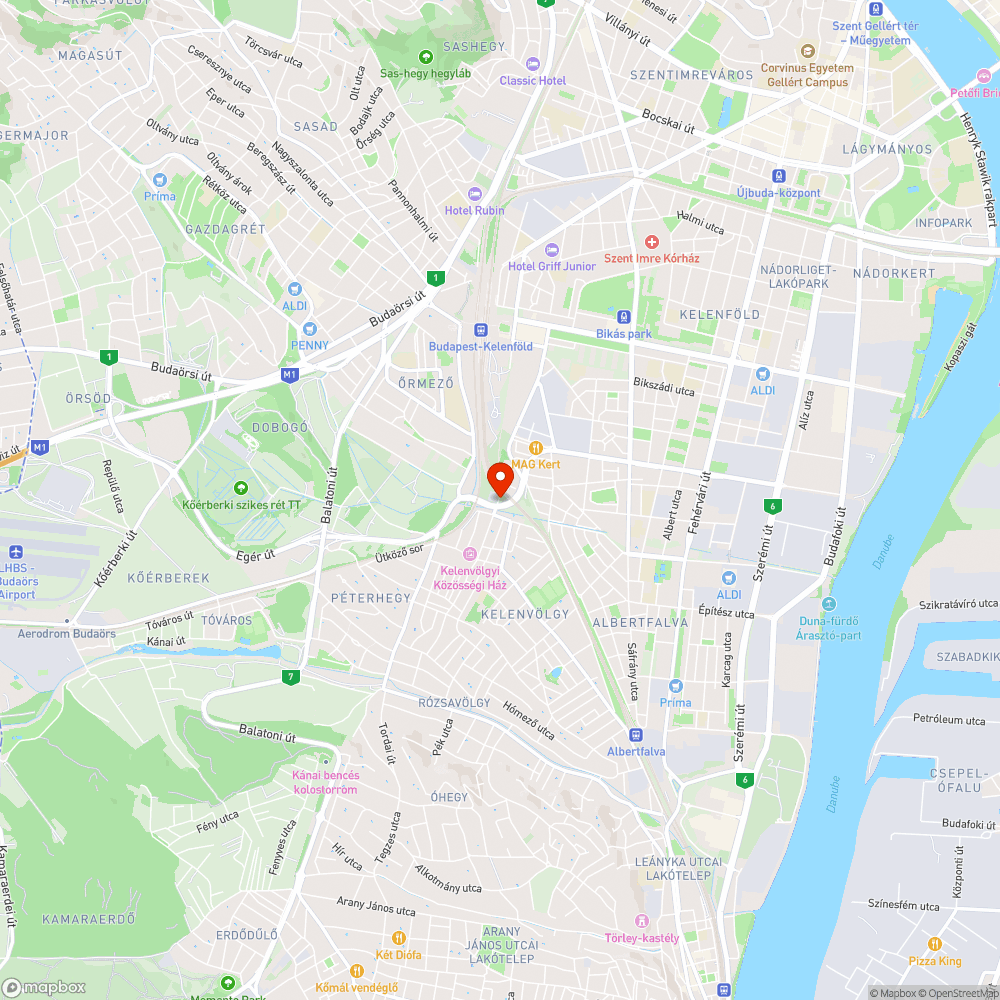 szeméthegy az Egér útnál bejelentés helye