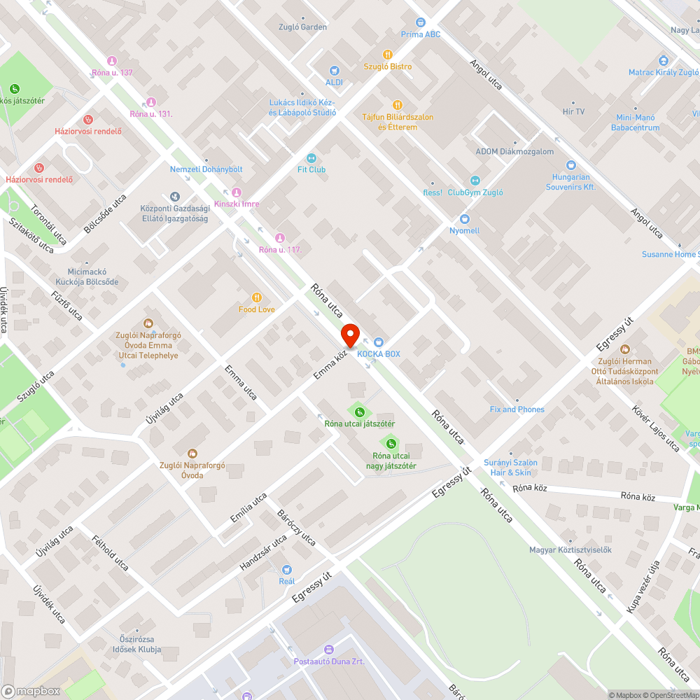 Két hete nem ürített kutyaürülék-gyűjtők bejelentés helye