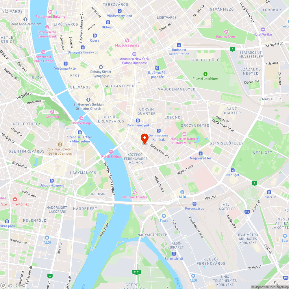 Térelválasztó oszlop kidőlt és a földön hever bejelentés helye