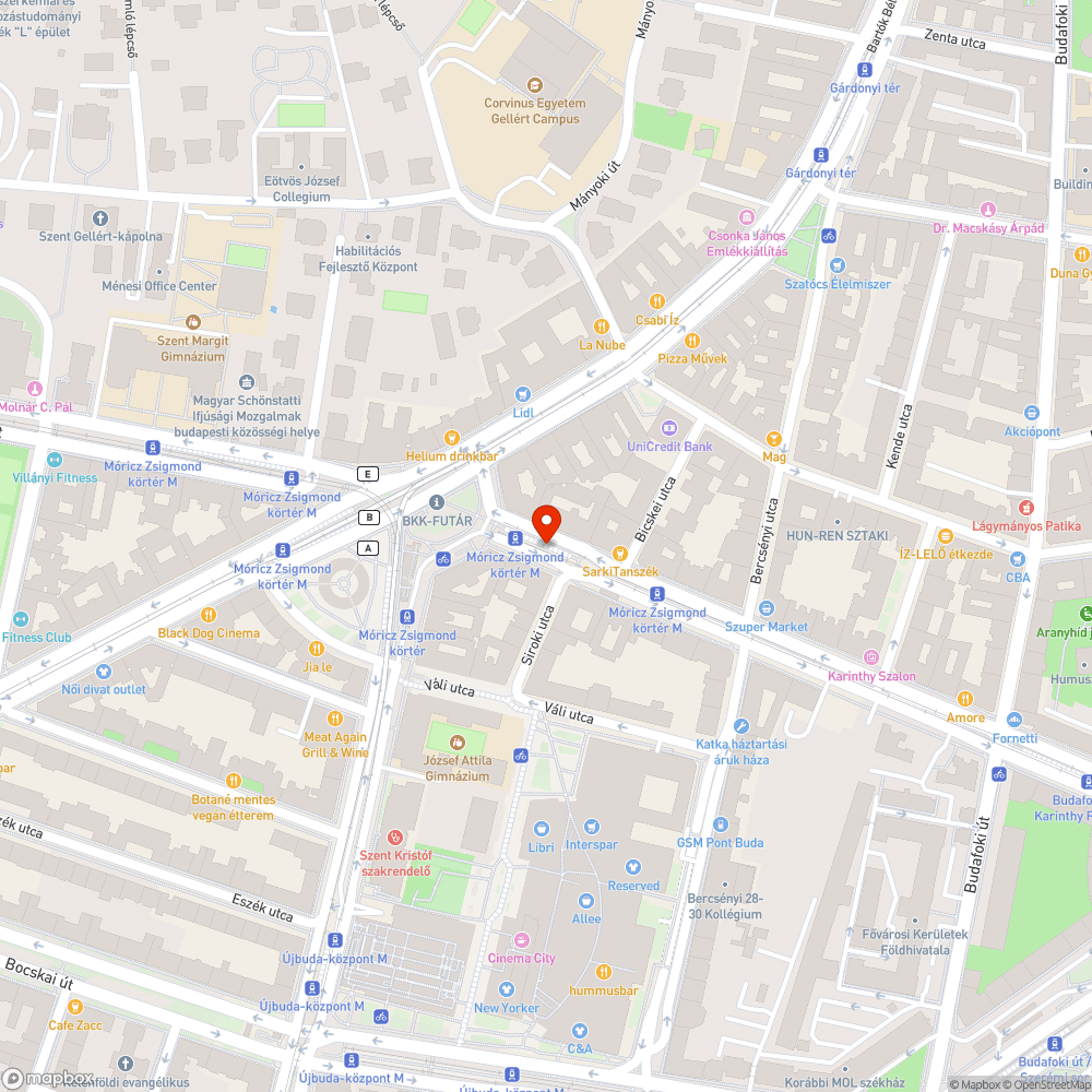 A Combinó 7-8 éves, már rozsdás bejelentés helye